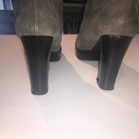 Stuart Weitzman Suede Platform boots 💕 - Picture 3 of 16